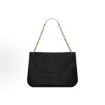 SAINT LAURENT YSL JAMIE 4.3 Distressed Logo Chain Hand bill Shoulder bag for women, black